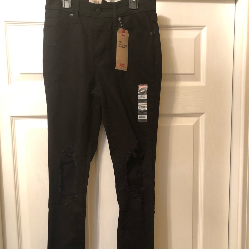 Levi’s 721 Skinny Jeans (28 waist/30 length) - Picture 3 of 6